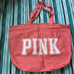 Victoria’s Secret PINK zip tote/bag/beach bag NEW